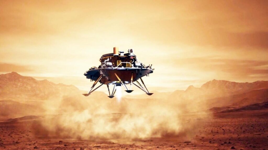 Le robot chinois « Zhurong » atterrit avec succès sur Mars !