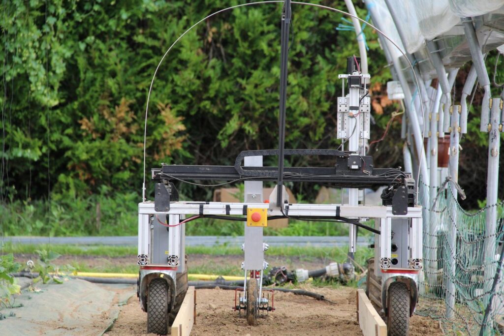 Machine dans une ferme agricole
