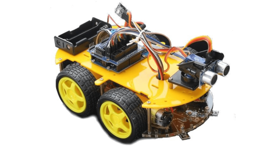 Un petit robot, voiture programmable.