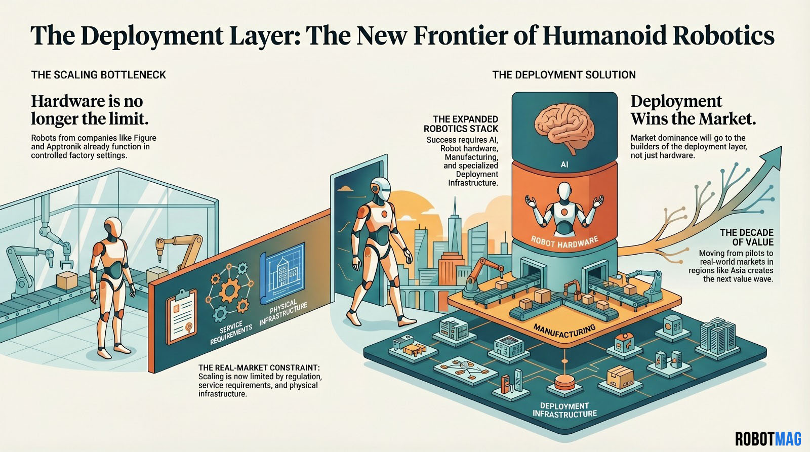 Humanoid Robotics The real challenge is no longer the technology, but scaling up