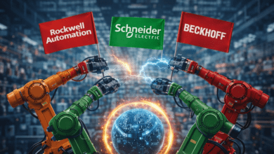 Rockwell, Schneider, Beckhoff : La Guerre des architectures industrielles
