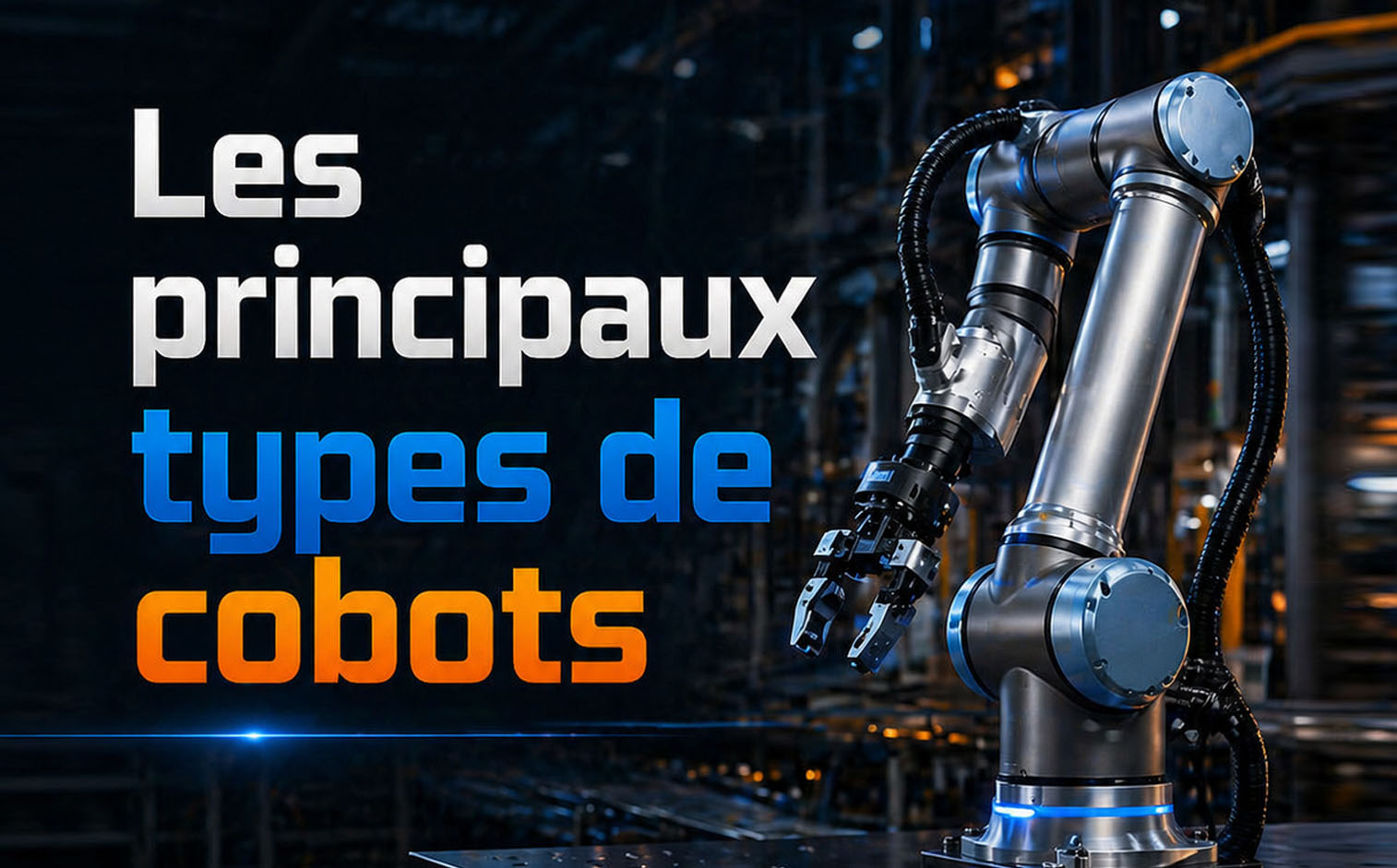 Cobot industriel Tout comprendre sur le robot collaboratif en usine-