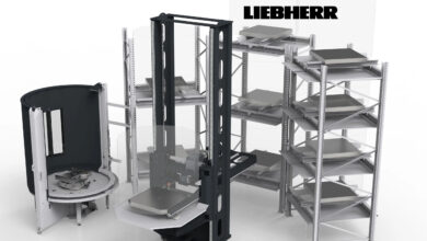 Liebherr RLS post machines production
