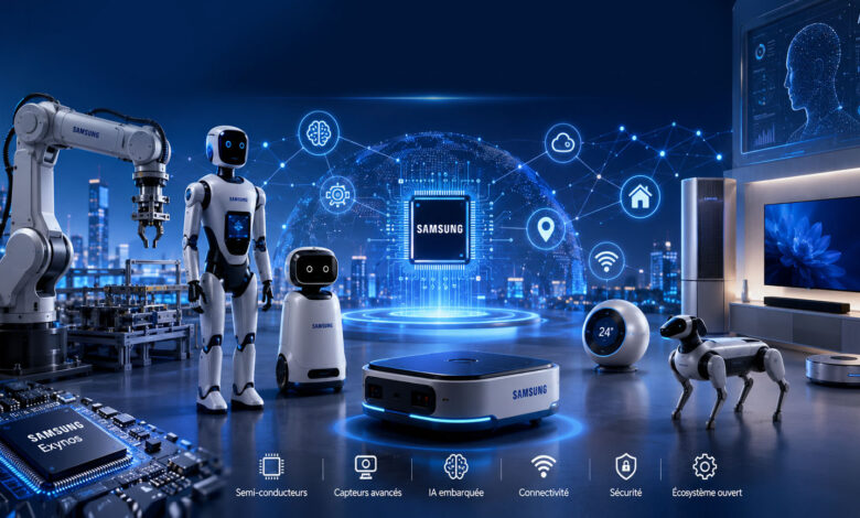 Quelle est la stratégie robotique de Samsung ?