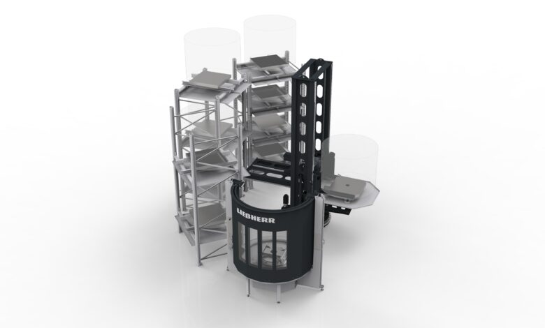 Liebherr RLS un système de chargement rotatif pour automatiser des pièces