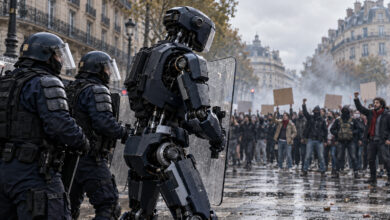 Robots humanoïdes de futurs coéquipiers pour protéger les policiers sur le terrain