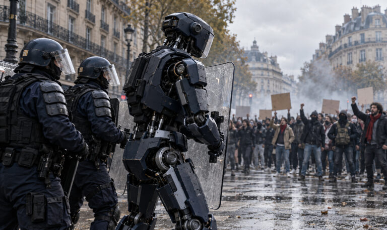 Robots humanoïdes de futurs coéquipiers pour protéger les policiers sur le terrain