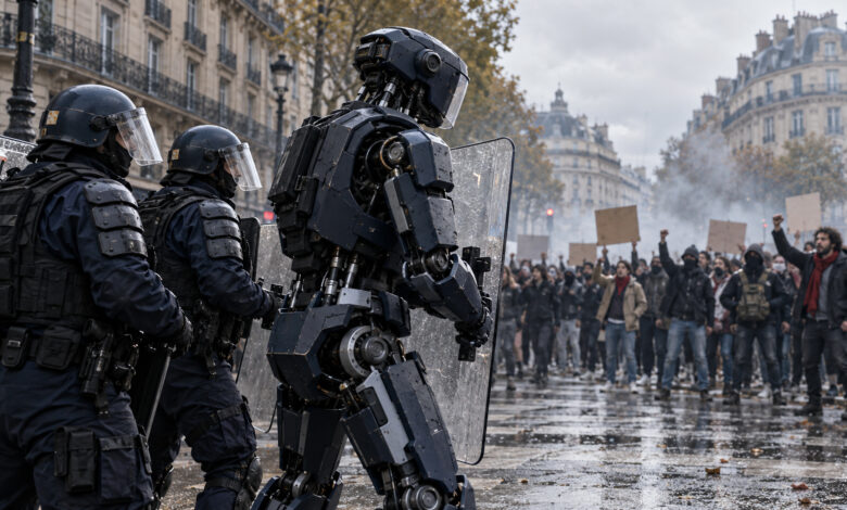 Robots humanoïdes de futurs coéquipiers pour protéger les policiers sur le terrain